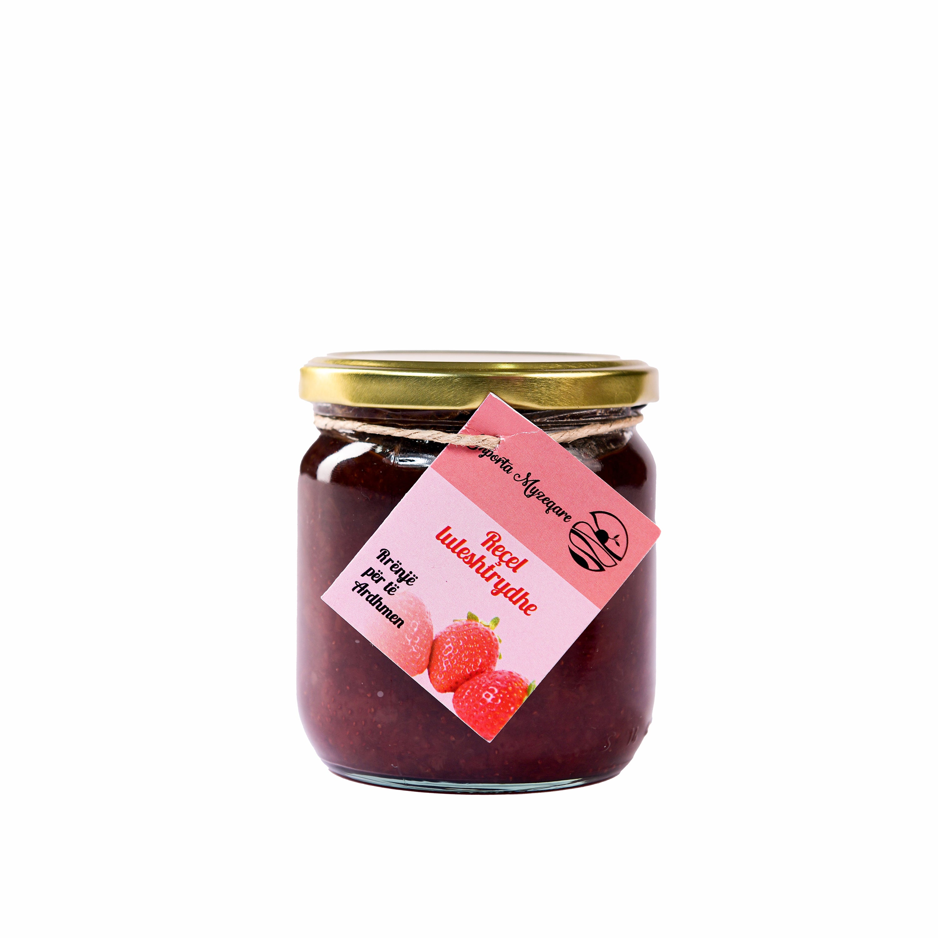 Strawberry Jam SHM - 430g - Made in Albania - Trojetona