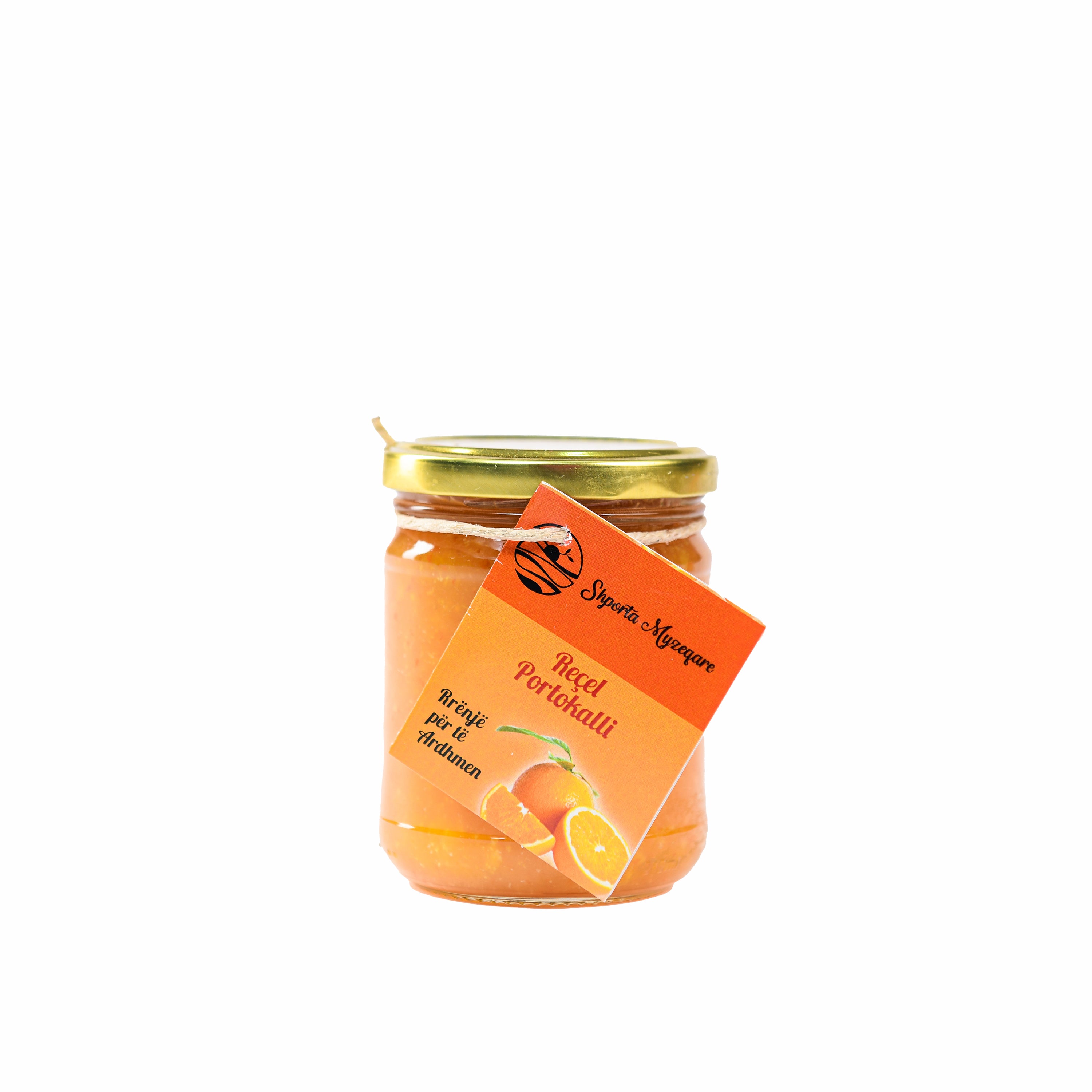 Orange Jam SHM - 220g - Made in Albania - Trojetona