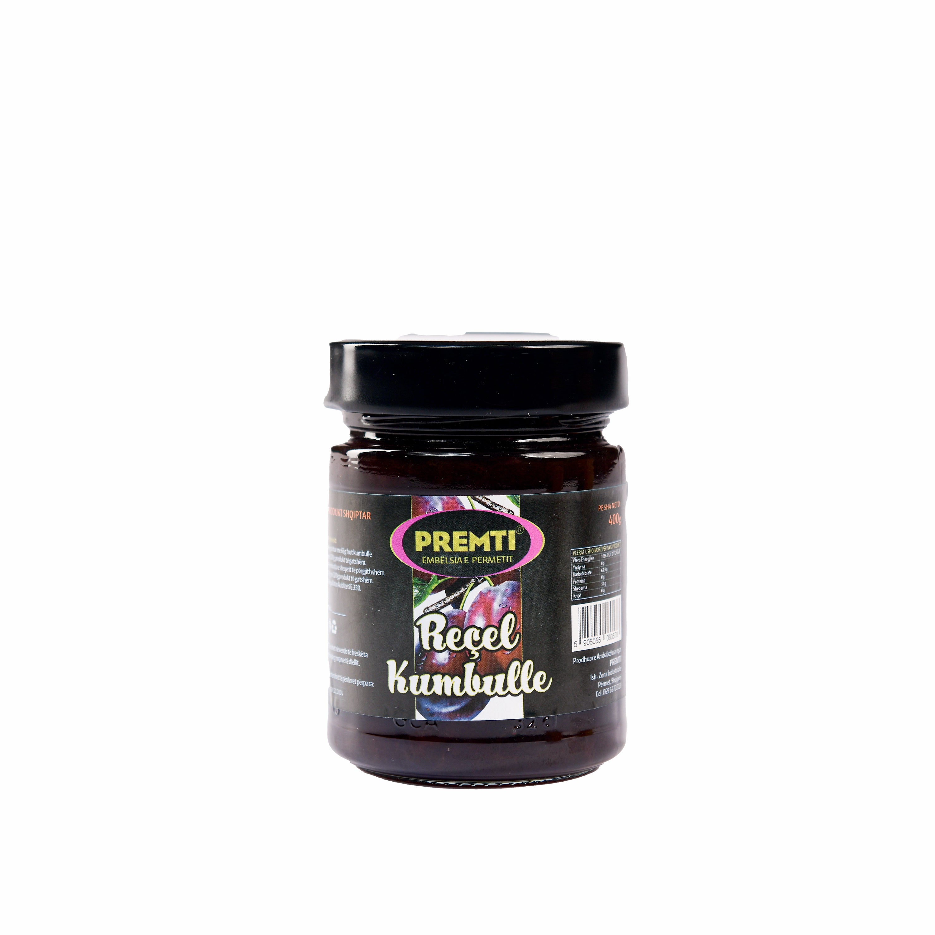 Plum Jam Premti - 400g - Made in Albania - Trojetona